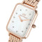 ダニエルウェリントン DANIEL WELLINGTON Quadro Lumine 5-Link Melrose DW00100620 腕時計 マザーオブパールホワイト クオーツ